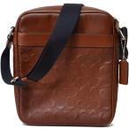 Yahoo! Yahoo!ショッピング(ヤフー ショッピング)コーチ マルチポーチ COACH メンズ レザー エンボスド シグネチャー フライト カメラ ショルダー バッグ サドル 24868