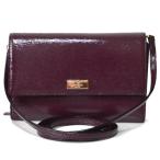 ケイトスペード バッグ katespade コーティング レザー フォン ポーチ クロスボディー 斜めがけ ショルダーバッグ マホガニー【訳あり】2645