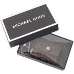 Yahoo! Yahoo!ショッピング(ヤフー ショッピング)マイケルコース エアーポッズケース MICHAEL KORS コーティングキャンバス モノグラム ロゴ airpods エアーポッズ クリップ ケース ブラウン 36H0LHRL1B