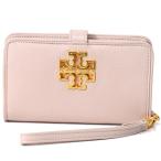 トリーバーチ 長財布 TORY BURCH レザー フォン ウォレット リストレット iPhone スマホ 財布 ライトピンク 39062