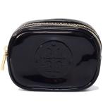 トリーバーチ 小物 TORY BURCH  ロビンソン スモール エンボスド パテントレザー クラシック コスメポーチ 化粧ポーチ ブラック 40926