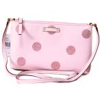 ケイトスペード バッグ katespade ラメグリッタードット コーティング 斜め掛け ショルダー バッグ ピンク【訳あり】4122