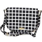 ケイトスペード バッグ　katespade  コーティングレザー チェック 斜め掛け ショルダー バッグ マルチ 4290