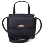 ケイトスペード バッグ katespade コーティングレザー クロスボディー 斜めがけ フラップミニショルダー ハンドバッグ ブラック 4666