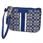 Yahoo! Yahoo!ショッピング(ヤフー ショッピング)コーチ 小物 COACH シグネチャー ストライプ 6CM スモール リストレット ネイビー 51164
