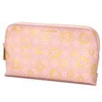 コーチ コスメポーチ COACH ウェイバリー ハート コーテッド キャンパス コスメティック 化粧ポーチ ライトピンク 51245