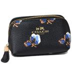 コーチ マルチポーチ COACH レザー マルチ ローズ ミニ コスメティック 化粧ポーチ マルチポーチ 小物入れ ブルーマルチ 53432