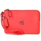 Yahoo! Yahoo!ショッピング(ヤフー ショッピング)コーチ マルチポーチ COACH パックマン レザー コーナー ジップ リストレット ポーチ ウォーターメロン 54841