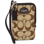 Yahoo! Yahoo!ショッピング(ヤフー ショッピング)コーチ マルチポーチ COACH シグネチャー ユニバーサル マルチケース ポーチ マホガニー 66201