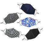 Yahoo! Yahoo!ショッピング(ヤフー ショッピング)トリーバーチ マスク TORY BURCH ポリエステル フラワー 花柄 シーズナル フェイスマスク ５枚セット 洗えるマスク シーズンプリントC 81264