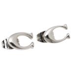 Yahoo! Yahoo!ショッピング(ヤフー ショッピング)コーチ ジュエリー COACH　シグネチャー C ロゴ スタッズ イアリング ピアス シルバー 90772