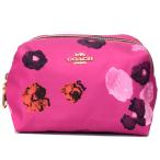 Yahoo! Yahoo!ショッピング(ヤフー ショッピング)コーチ コスメポーチ COACH ナイロン フローラル フラワー 花柄 スモール ボクシー コスメティック ケース 化粧ポーチ コンフェティピンクマルチ C5582