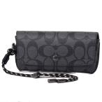 Yahoo! Yahoo!ショッピング(ヤフー ショッピング)コーチ 小物 COACH コーティングキャンバス カーフレザー シグネチャー ストラップ付き サングラス 眼鏡 ケース チャコール coach2386