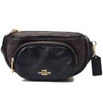 コーチ バッグ COACH コーティングキャンバス ぺブルレザー シグネチャー コート ベルトバッグ 2way ワンショルダー ボディバッグ ブラウン×ブラック coach6548