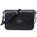 ケイトスペード バッグ katespade サフィアーノレザー エンベロープ フラップ クロスボディ 斜めがけ ショルダーバッグ ブラック K7378