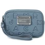 Yahoo! Yahoo!ショッピング(ヤフー ショッピング)マークバイマークジェイコブス ポーチ MARC BY MARC JACOBS ロゴ エンボスド リストレット ミニ マルチポーチ グレー M6PE026-30713