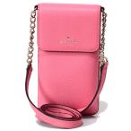 ケイトスペード バッグ katespade ペブルレザー ラーチモント アベニュー クロスボディフォン ポーチ 斜めがけ ショルダーバッグ ピンク WIRU1014