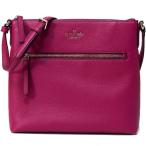 ケイトスペード バッグ katespade ペブルレザー ジャクソン トップ ジップ クロスボディ 斜めがけ ショルダーバッグ クランベリーカクテル WKRU5941