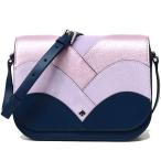 ケイトスペード バッグ katespade スムースレザー スエード ショルダーバッグ ぺトロールブルー×ラベンダーミスト×メタリックフロックス WKRU6051