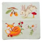 フェイラー  ハンドタオル25cm Forest tales キツネとウサギ