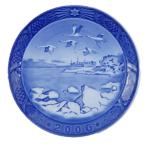 2006 Royal Copenhagen year plate 18cm Kronborg Castle