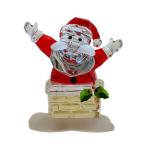 新入荷!! Holiday Cheers サンタクロースと煙突 7.8cm