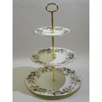 ショッピングウェッジウッド ウェッジウッド ハザウェイローズ ３段ケーキスタンド