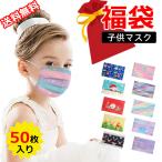 福袋 【限定数量】 超お得！ 不織布マスク 子供用 キッズマスク 使い捨て プリント柄 かわいい おしゃれマスク 子供サイズ 幼稚園 保育園 小学生