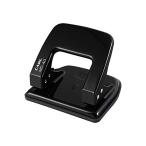 カール事務器 穴あけパンチ 2穴 20枚 ブラック MD-40