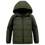ZSHOW Boy s Winter Padded Coat Thick Fleece Lined Quilted Parka Windproof P