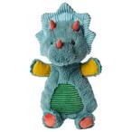 Mary Meyer Pebblesaurus Lovey Soft Toy, Blue Triceratops Dinosaur, 13-Inche