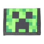 Minecraft クリーパーフェイス ナイロン 三つ折り財布 マルチカラー  商品