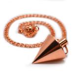 MyDeal Copper Dowsing Pendulum with Teardrop Point and Spiritual Energy Con