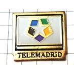 ピンバッジ・スペインのテレビ局マドリッド◆フランス限定ピンズ◆レアなヴィンテージものピンバッチ