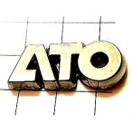  значок * алфавит ATO ATO-CHEMISTRY* Франция ограничение булавка z* редкость . Vintage было использовано булавка bachi