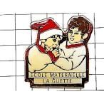  значок * Рождество. детский сад * Франция ограничение булавка z* редкость . Vintage было использовано булавка bachi