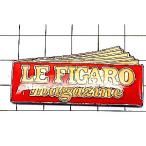 ピンバッジ・フィガロ雑誌◆フランス限定ピンズ◆レアなヴィンテージものピンバッチ