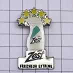  значок * уборка моющее средство. бутылка контейнер ZEST FRAICHEUR* Франция ограничение булавка z* редкость . Vintage было использовано булавка bachi