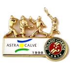 ピンバッジ・全仏オープンテニス大会ゴール