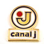 ピンバッジ・チャンネルＪテレビ局◆フランス限定ピンズ◆レアなヴィンテージものピンバッチ