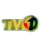 ピンバッジ・TV１テレビ局◆フランス限定ピンズ◆レアなヴィンテージものピンバッチ