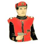 ピンバッジ・人形劇キャプテンスカーレット赤い服◆フランス限定ピンズ◆レアなヴィンテージものピンバッチ