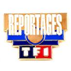 ピンバッジ・ＴＦ１テレビ局ルポTV番組◆フランス限定ピンズ◆レアなヴィンテージものピンバッチ