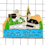 ショッピングルルド ピンバッジ・ルルドの教会カトリック聖地◆フランス限定ピンズ◆レアなヴィンテージものピンバッチ