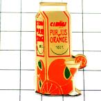  значок * orange сок бумага упаковка контейнер стакан фрукты колесо порез .CIDOU ORANGE FRANCE* Франция ограничение булавка z* редкость . Vintage было использовано булавка bachi