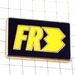 ピンバッジ・数字FR３チャンネル黄色テレビ局 FRANCE3 FRANCE◆フランス限定ピンズ◆レアなヴィンテージものピンバッチ