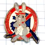  значок * беттер ... бейсбол заяц . Аляска . America /USA* Франция ограничение булавка z* редкость . Vintage было использовано булавка bachi