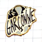  значок * Garcon n духи ... кожаная куртка одежда * Франция ограничение булавка z* редкость . Vintage было использовано булавка bachi