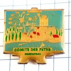  выгодная покупка значок * фейерверк мольберт картина * Франция ограничение булавка z* редкость . Vintage было использовано булавка bachi