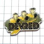  выгодная покупка значок * стильный мужчина 3 человек DEVRED FRANCE* Франция ограничение булавка z* редкость . Vintage было использовано булавка bachi